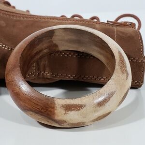 PRINTED WOOD BRACELET